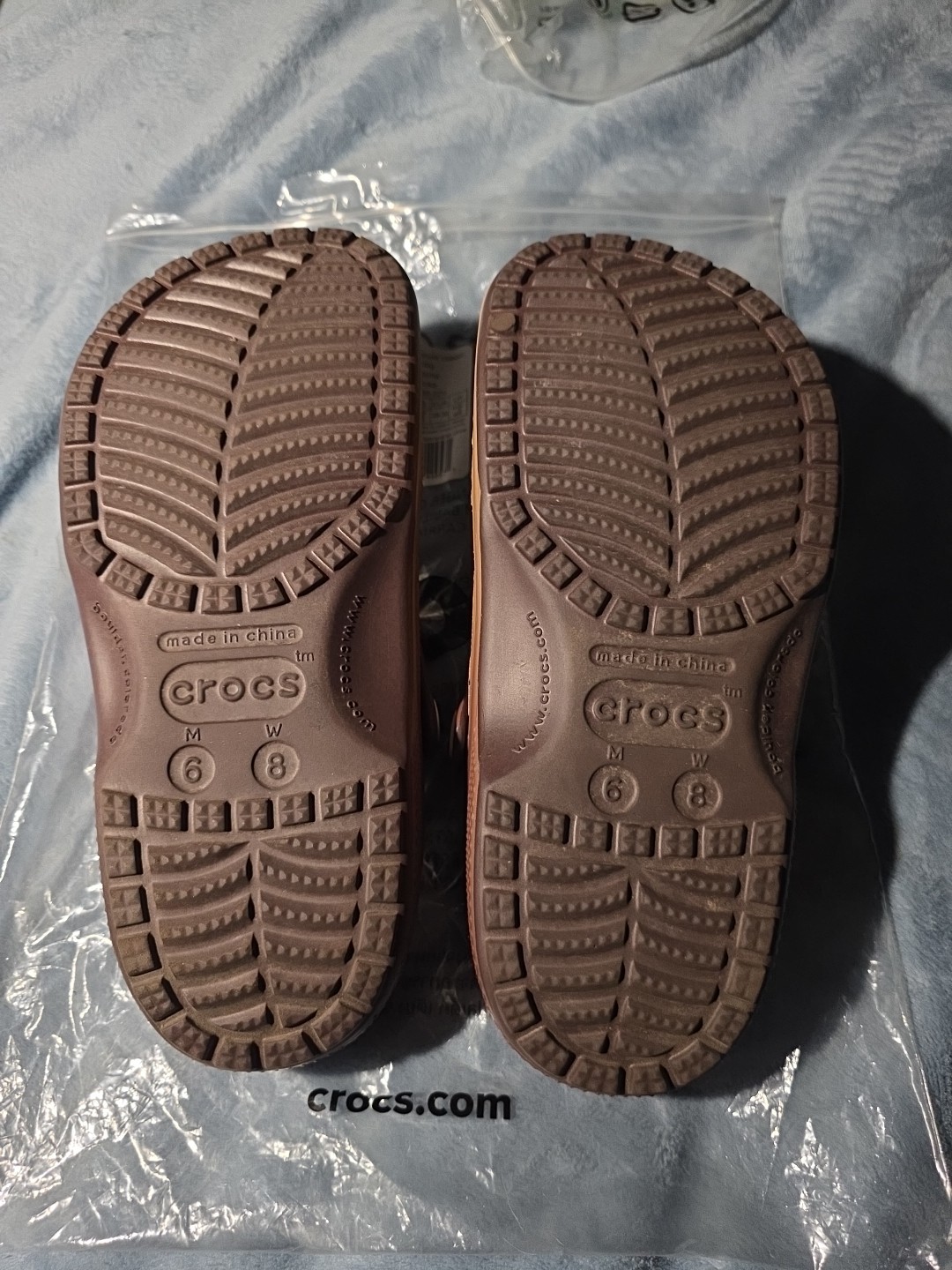 Crocs W8 M6 Count Chocula Classic Clog – Mocha General Mills Cereal Brown 80s