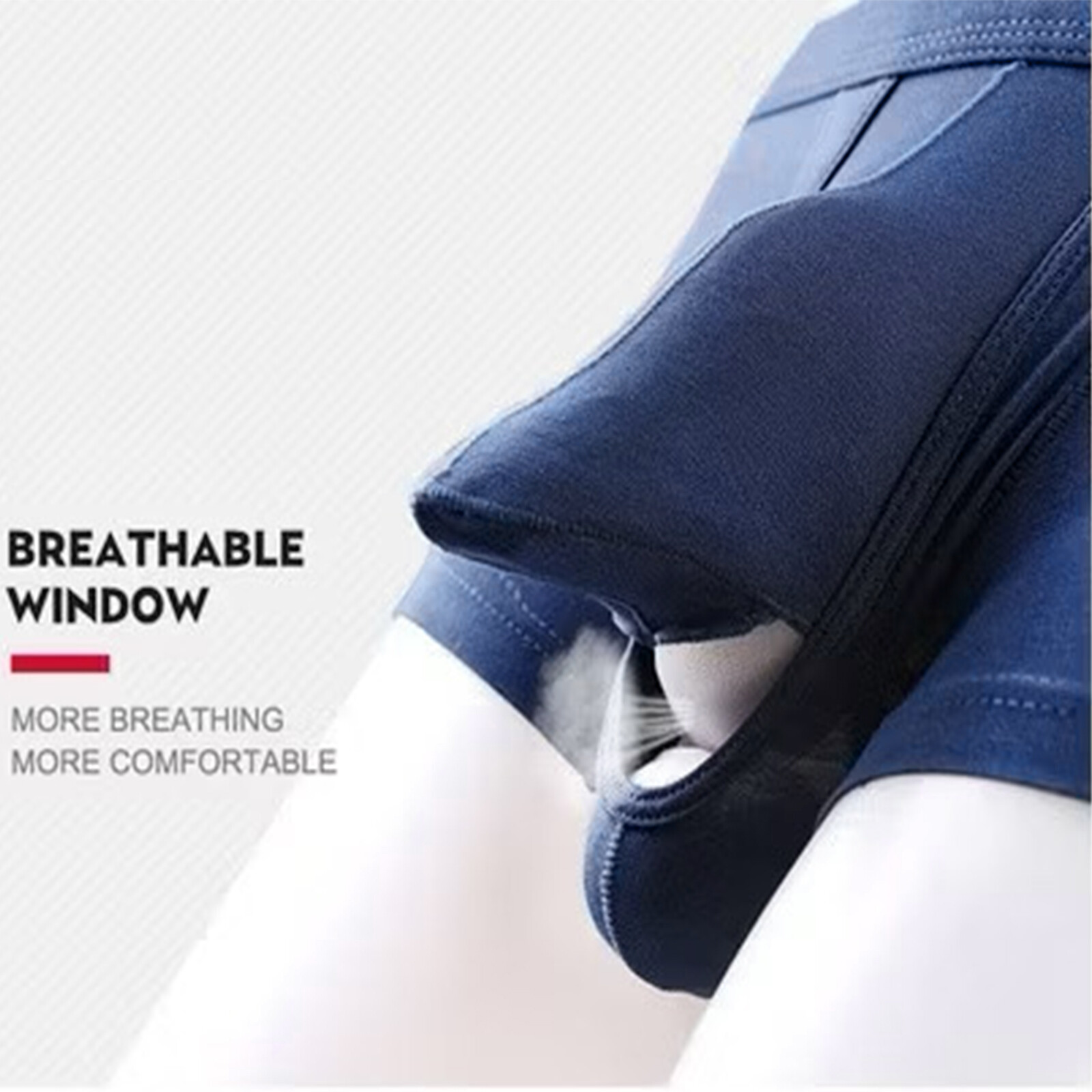 Pack of 1-3 Men Bamboo Anti Chafing Soft Comfort Long Leg Boxer Underwear Briefs