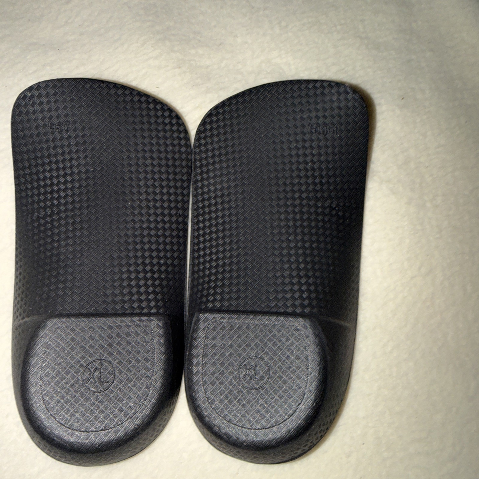 FitFeet Orthotic Inserts 3/4 Length, High Arch Support Foot Insoles Blue Large