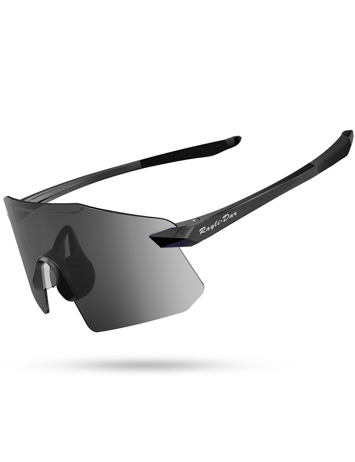 Rayli.Dar Polarized Sports Sunglasses for Men & Women UV400 TAC HD Lenses, Ultra