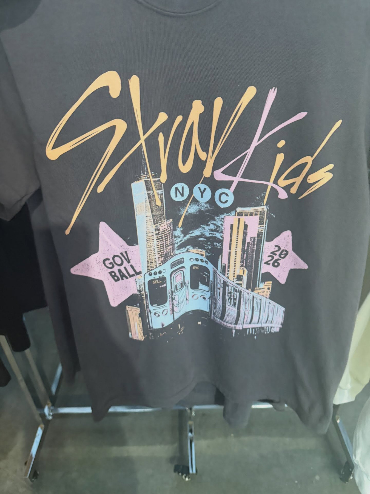 Stray Kids Governors Ball 2026 Tour Shirt 2-Sided Reprint