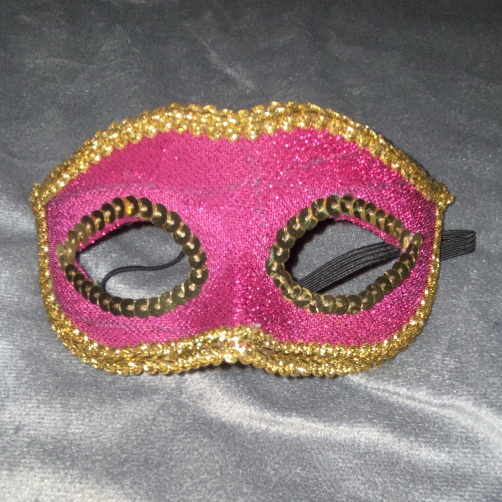 Pink Gliter Maam with Gold Trim Halloween Costume Accessory