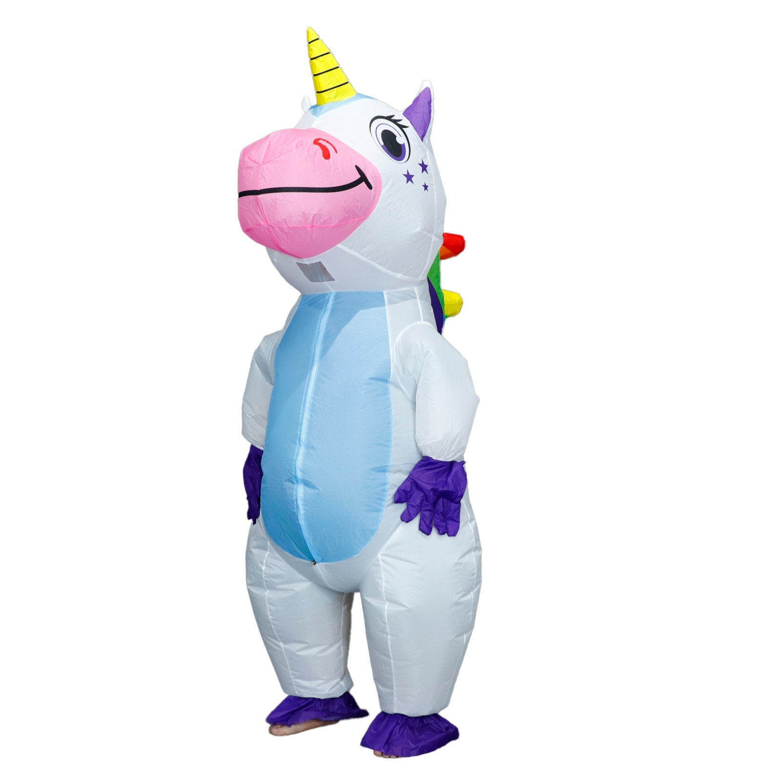 Giant Unicorn Inflatable Costume Adult Blow Up for Events & Party Cosplay Outfit