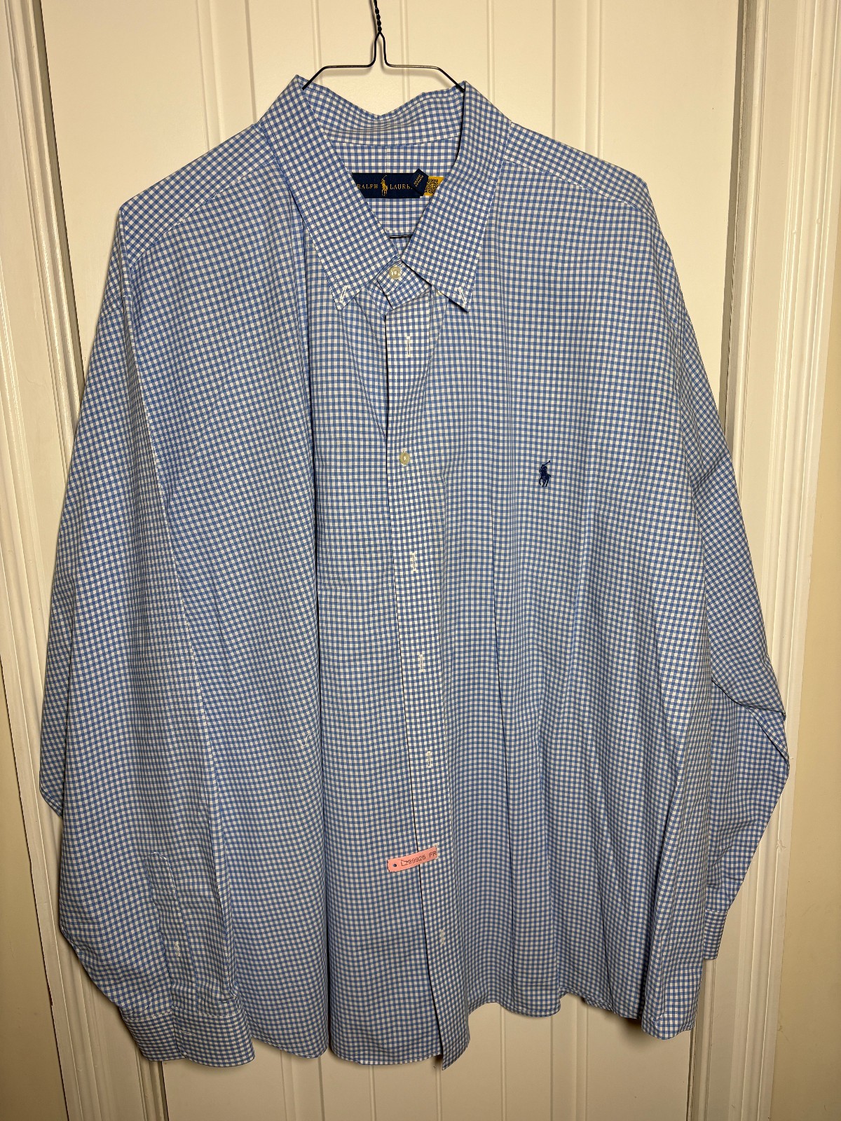 Men’s 4X Polo Ralph Lauren Long sleeve buttondown shirts men 4XL 4XB
