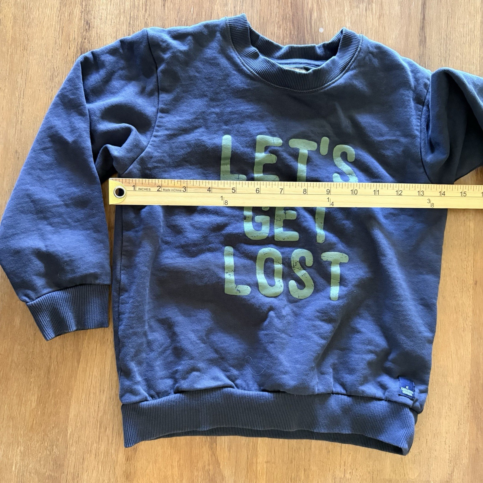 Kanz SweatshirtNavy Blue 100% Cotton Boys 6 Years 116 Germany European Boutique