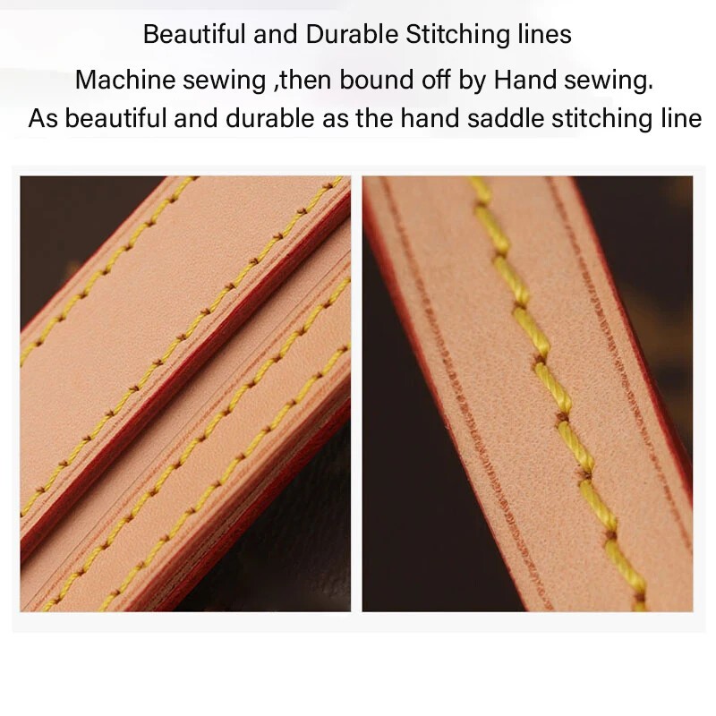 100% Genuine Leather Bag Strap for Metis Bags Shoulder Straps Adjustable