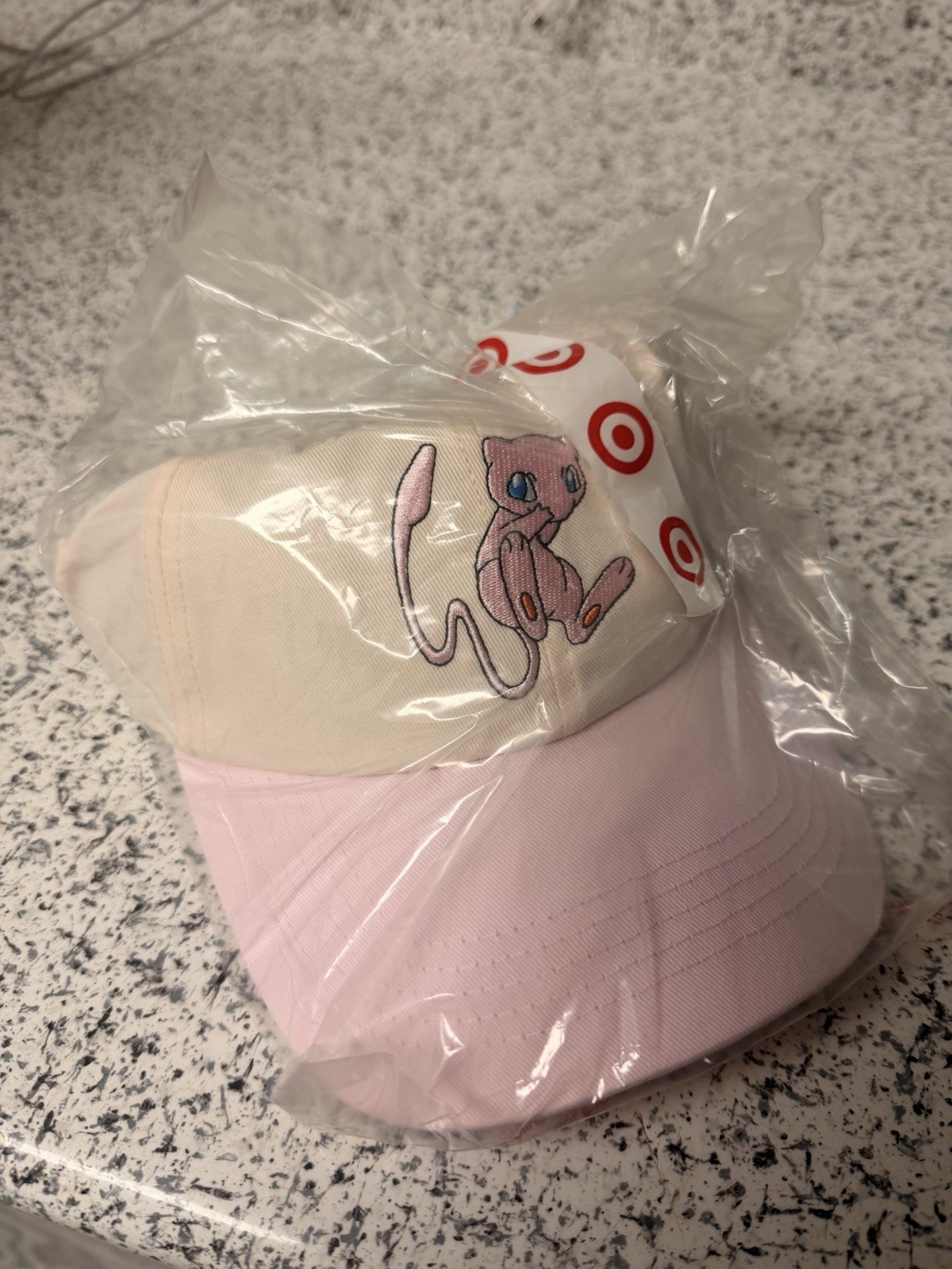Pokemon x Target Mew Trainer Cap Pink Purple Strap Hat Brand New – Fast Shipping