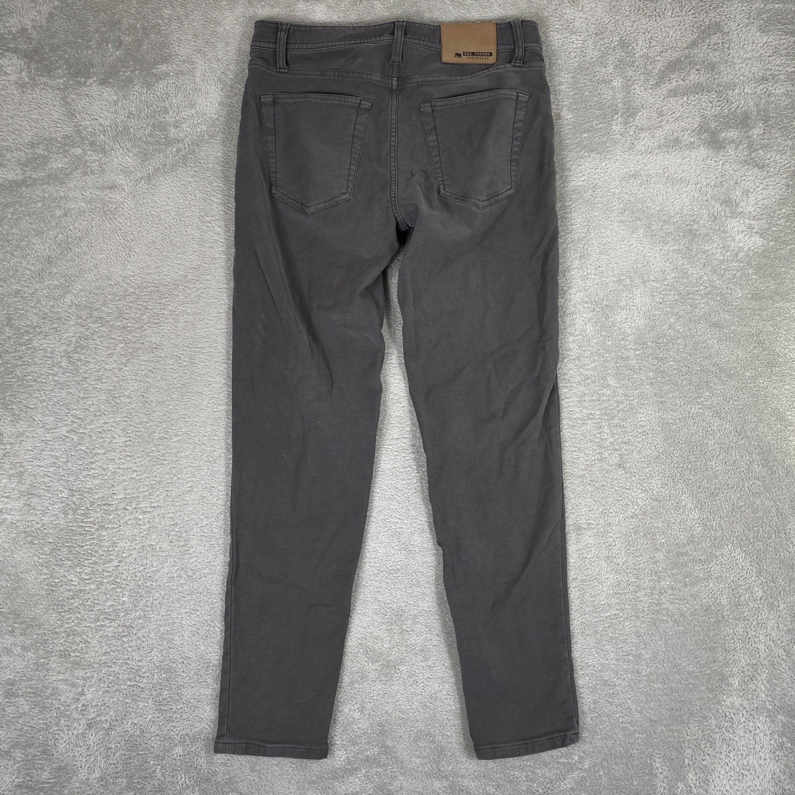The Normal Brand Normal Slim Pants Mens 30×30 Gray Stretch Cotton Blend Chino