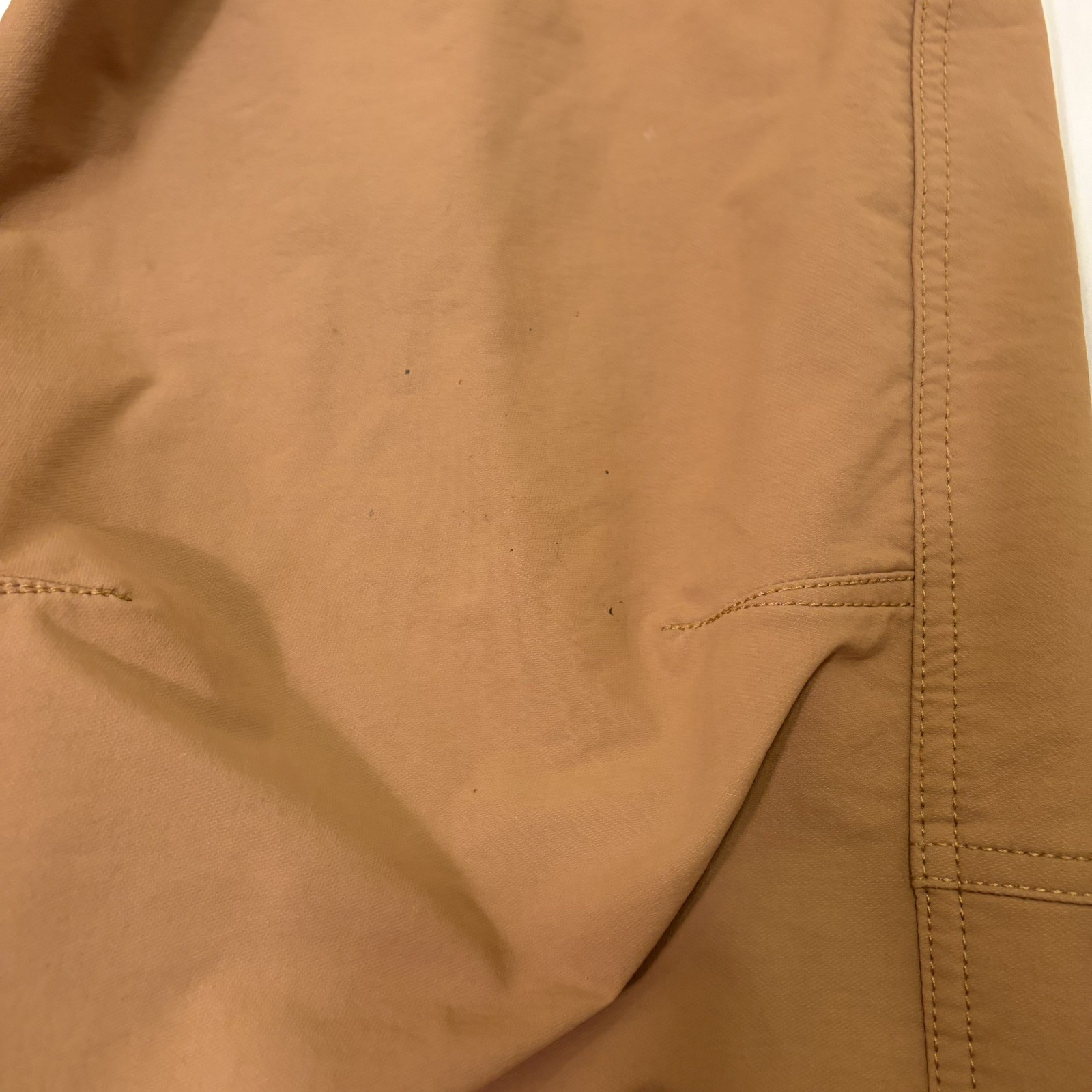 Truewerk T2 Werkpant Mens Size 38×36 Sand Straight Leg Nylon Poly Spandex Good