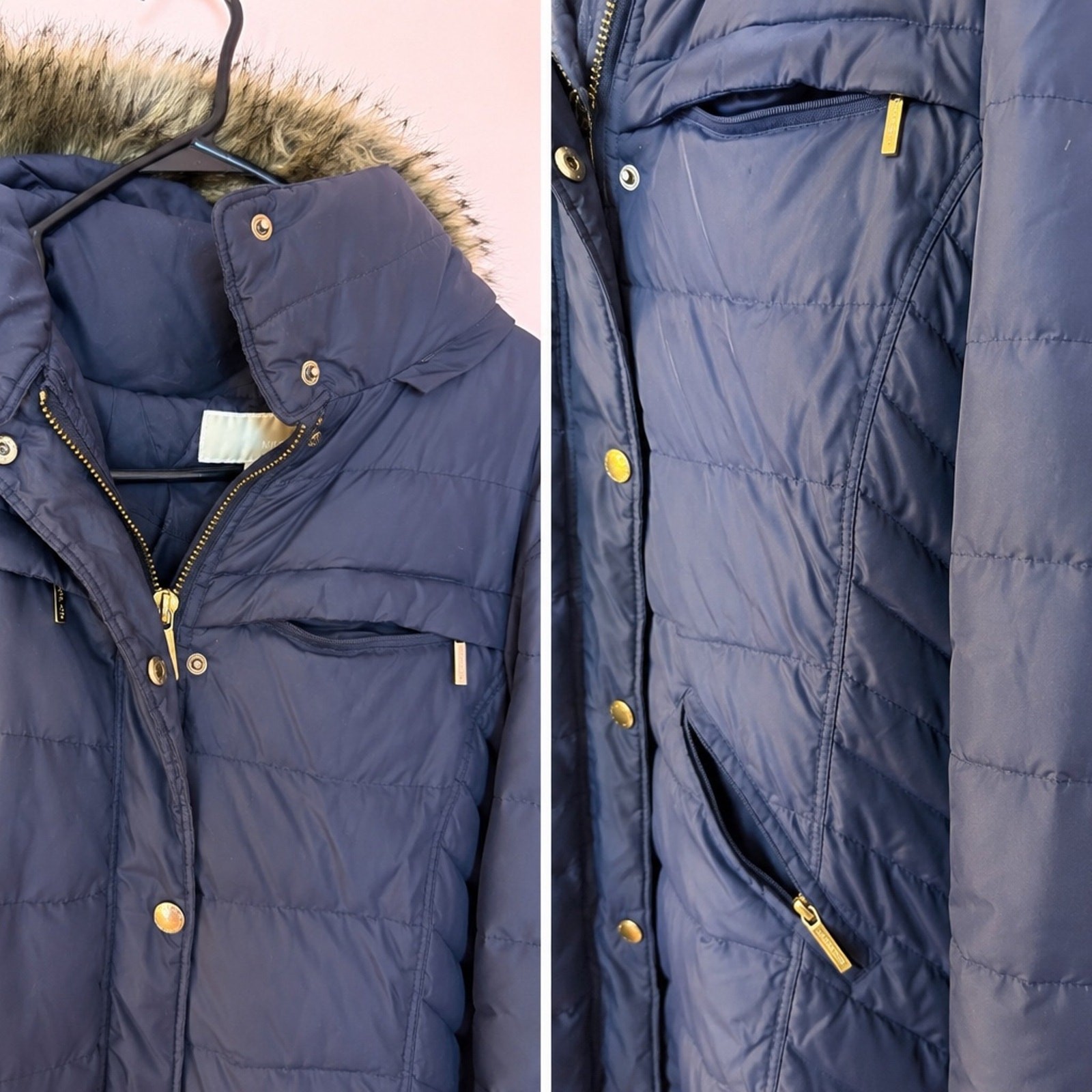 Michael Kors Fur Long Parka *Medium*