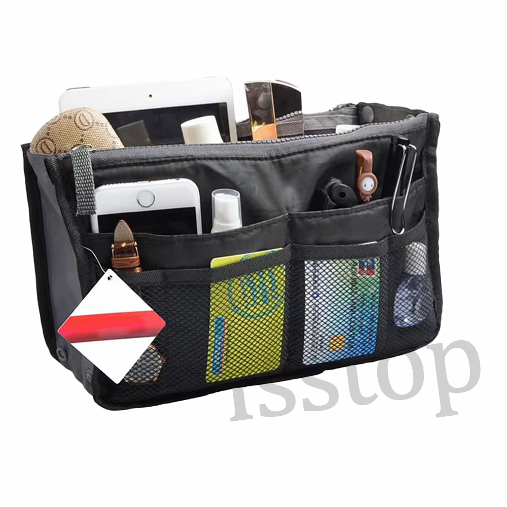 Tote Organizer Insert Bag Women Travel Large liner Handbag Purse Lady Makeup