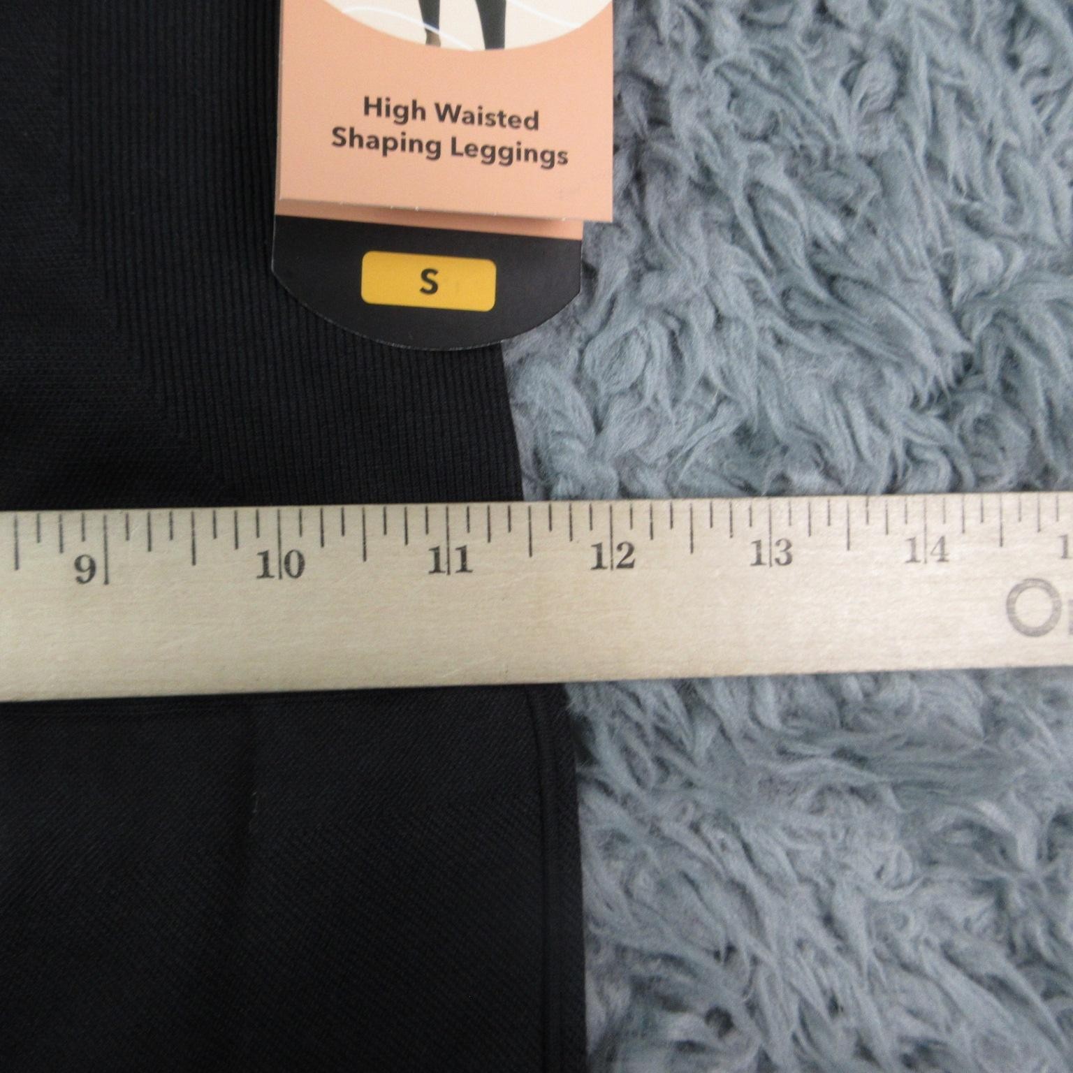 Shapermint Essentials Leggings Womens S Black Ankle High Rise Shaping 23×24* NWT