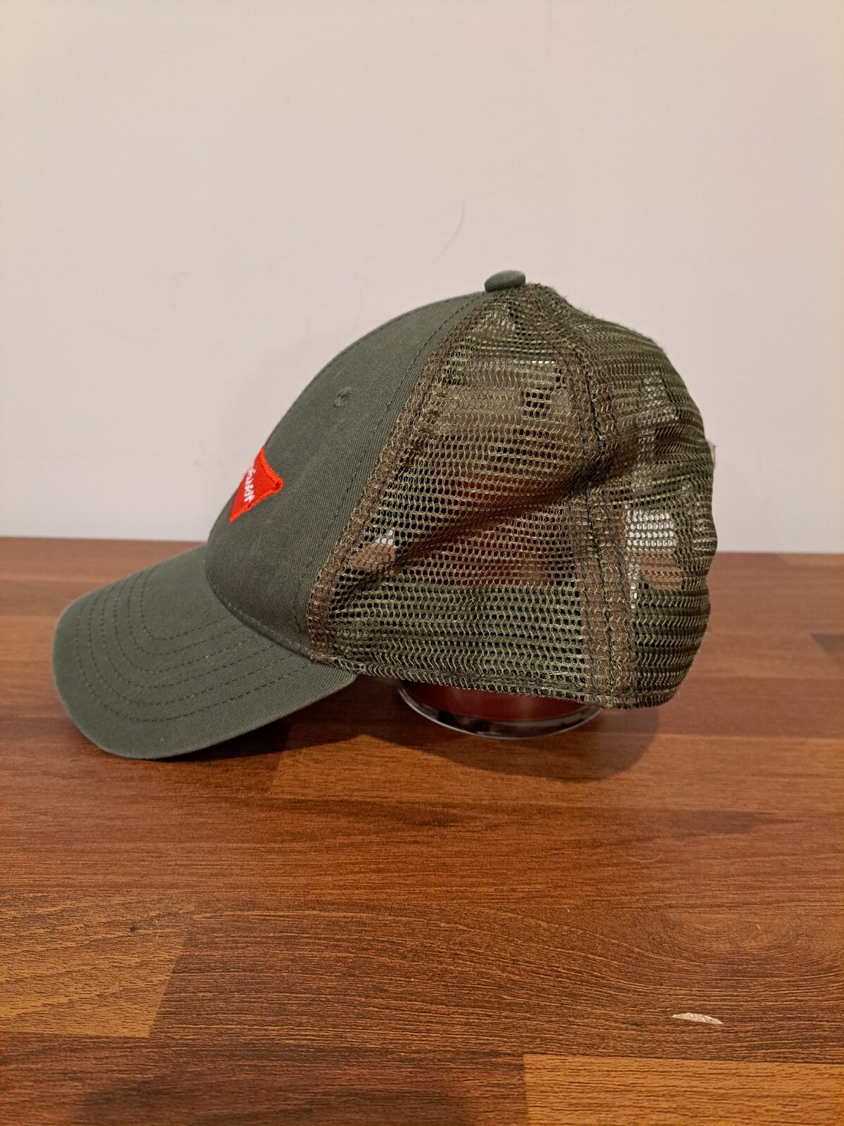 Budweiser Men’s Hat Camouflage Cap Mesh Snapback Proud To Serve Military