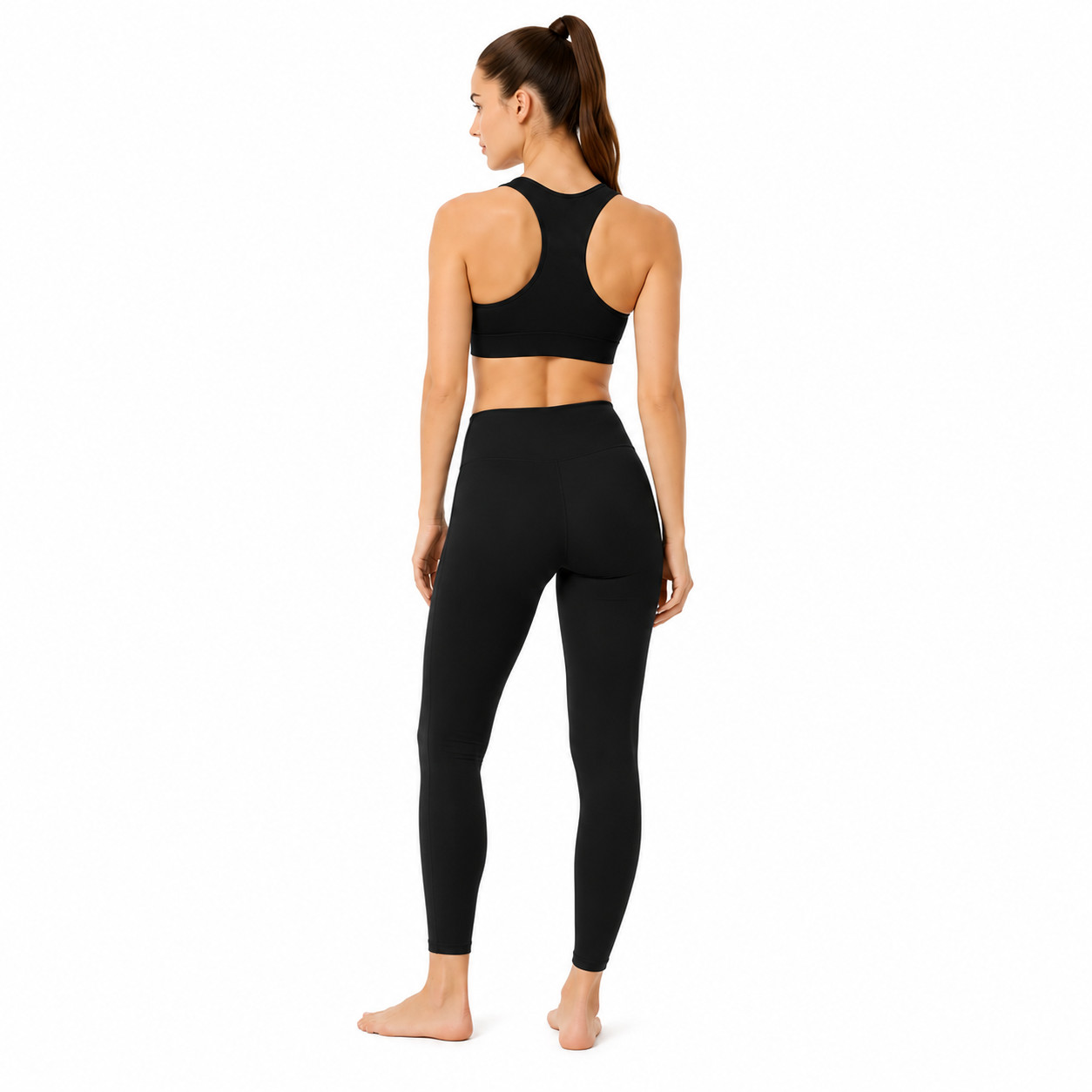 Women’s Dri-Fit Sports Bra Non-Padded Breathable Workout Gym Activewear