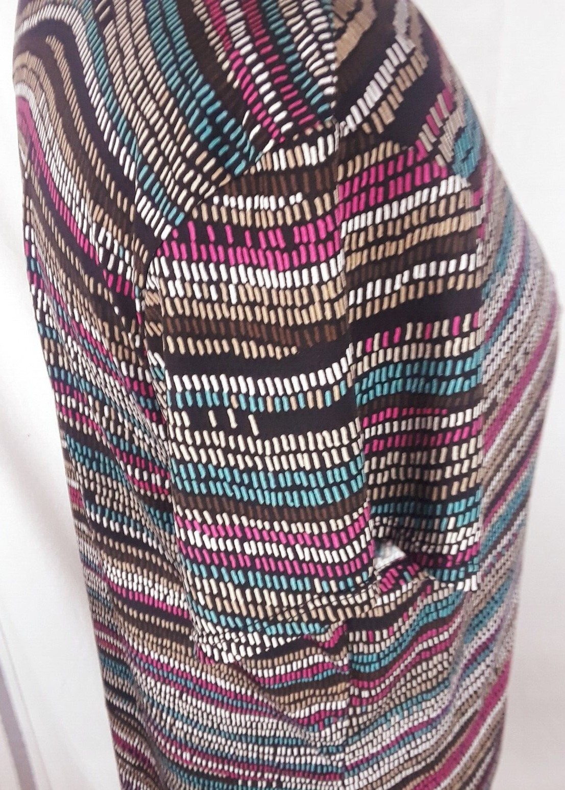 TA 1-23 GEORGE Stretch multicolor XL ladies short sleeve top