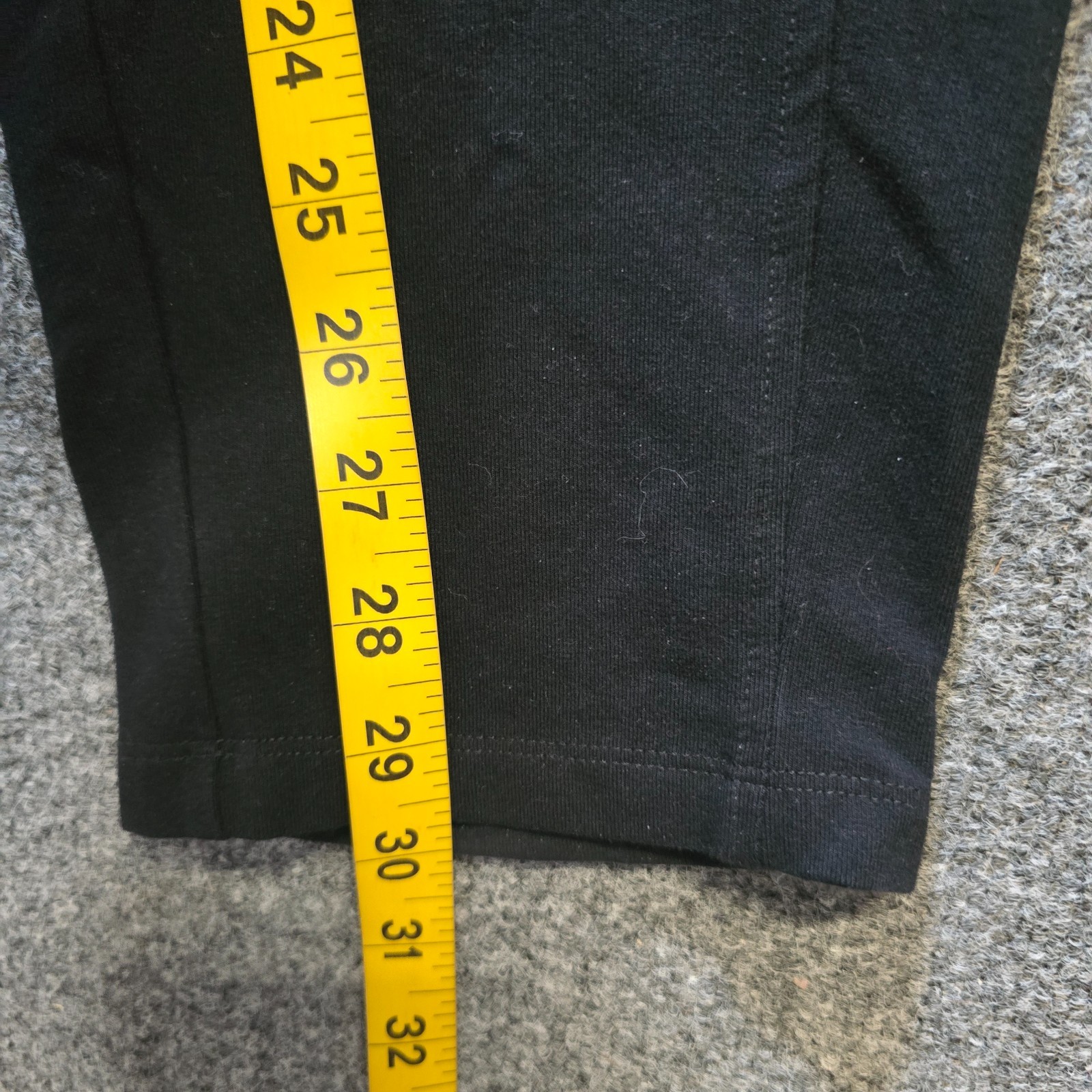 Talbots Pants Womens Small Black Straight Pull On Stretch Capsule Casual Lounge