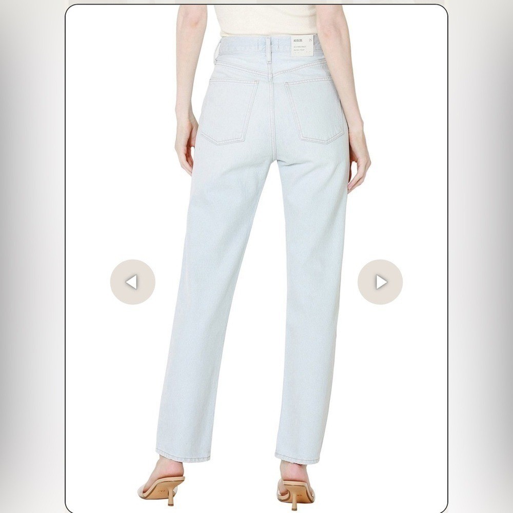 NWT AGOLDE 90’s Pinch Waist High Rise Straight Jean in Haze Size 29