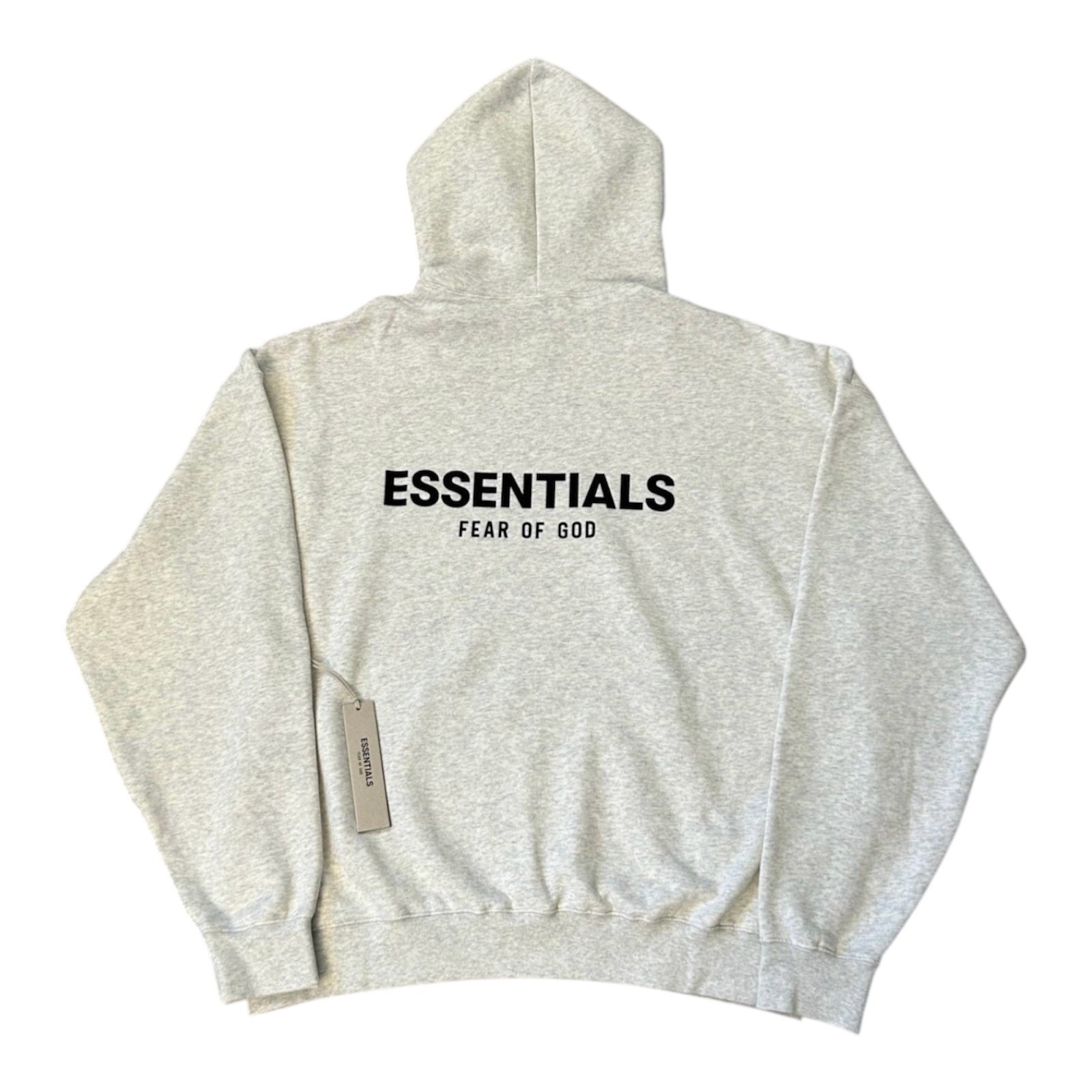 Fear of God Essentials Hoodie SS22 Light Oatmeal Gray – 100% Authentic (XS-XL)