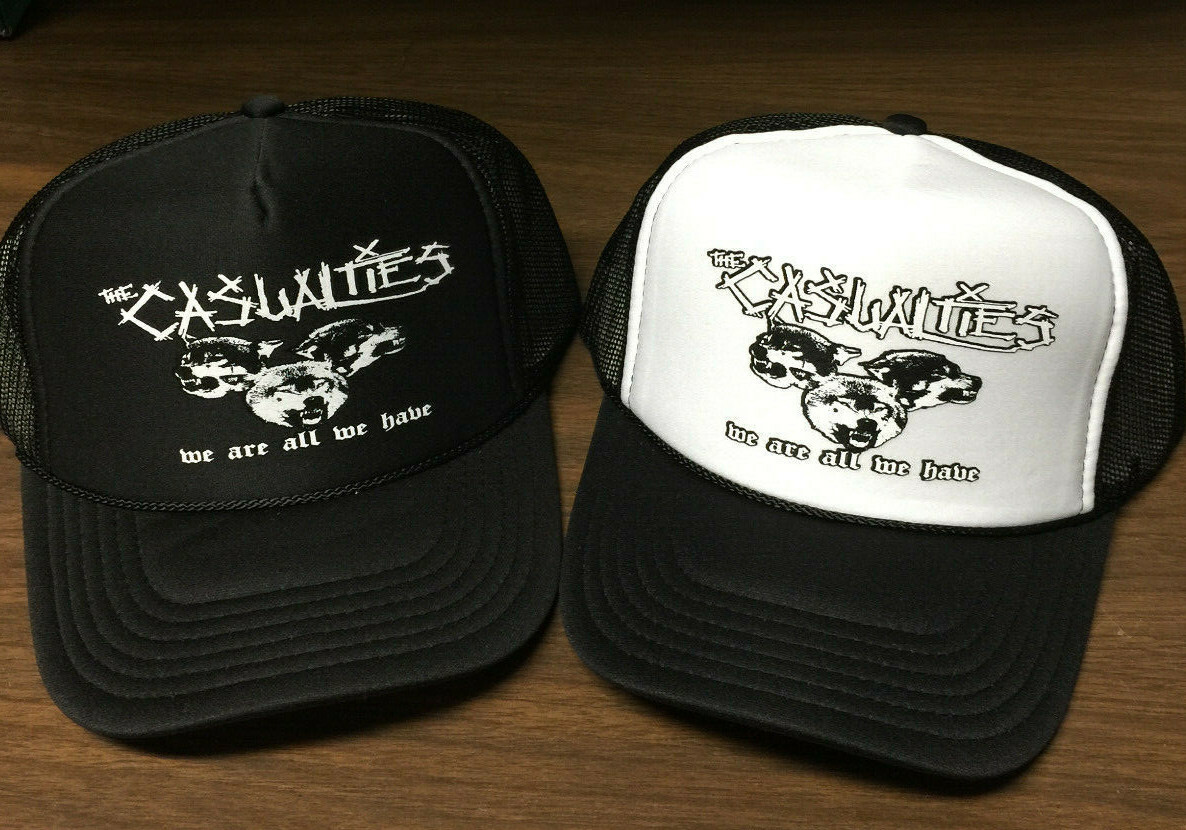 The Casualties Hat gbh kbd punk adicts negative approach discharge dead kennedys