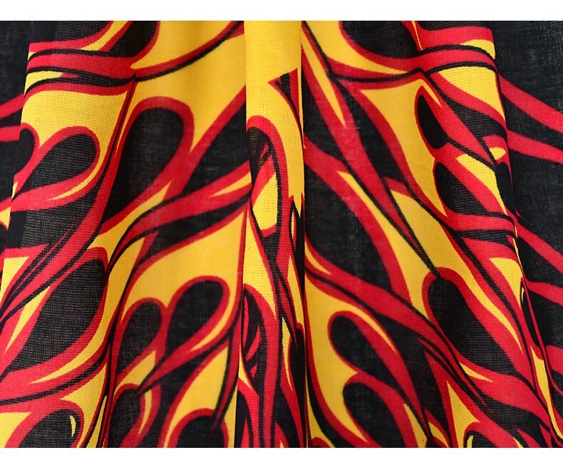 Bandana 100 Cotton Paisley Print Double-Sided Scarf Head Neck Face Mask 22″X22″