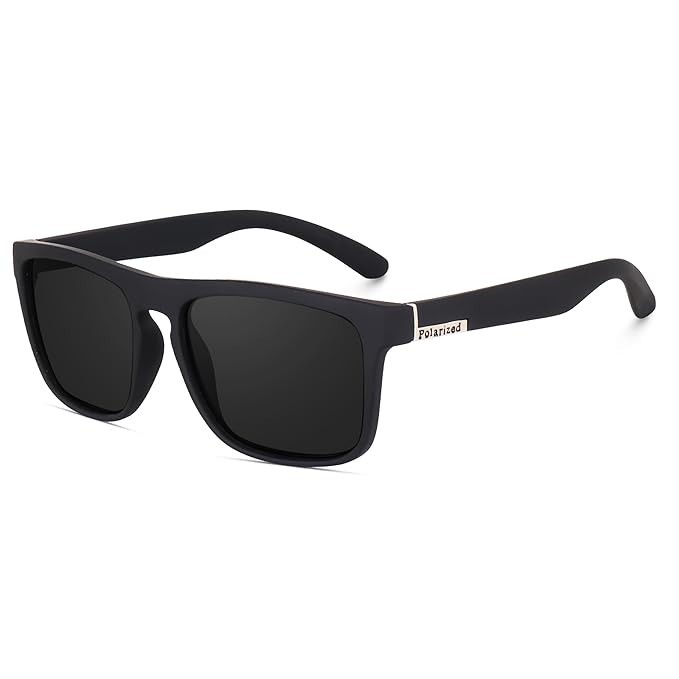 Square Polarized Sunglasses for Men Women Outdoor Sports Driving Glasses Golfing