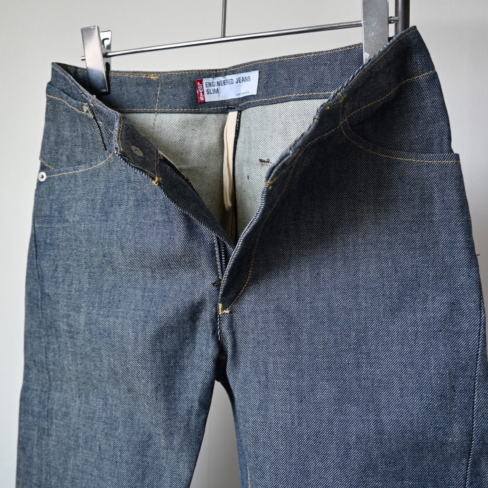DEADSTOCK, 2000s Levi’s ENGINEERED JEANS “ORGANIC SLIM CUT”, made in Japan, 29