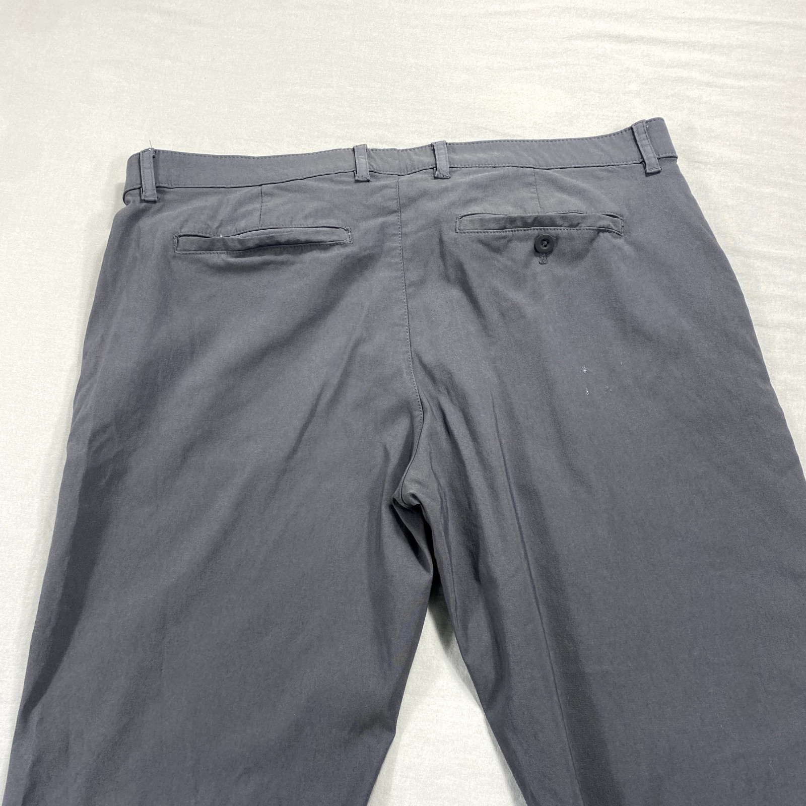 Copper & Oak All Day Tech Pants Mens 36×30 Gray Performance Stretch Golf Chino ^