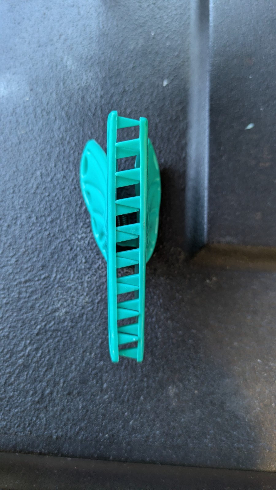 Lot of 2 Vintage Style Claw Hair Clips – Leopard Print + Turquoise Butterfly