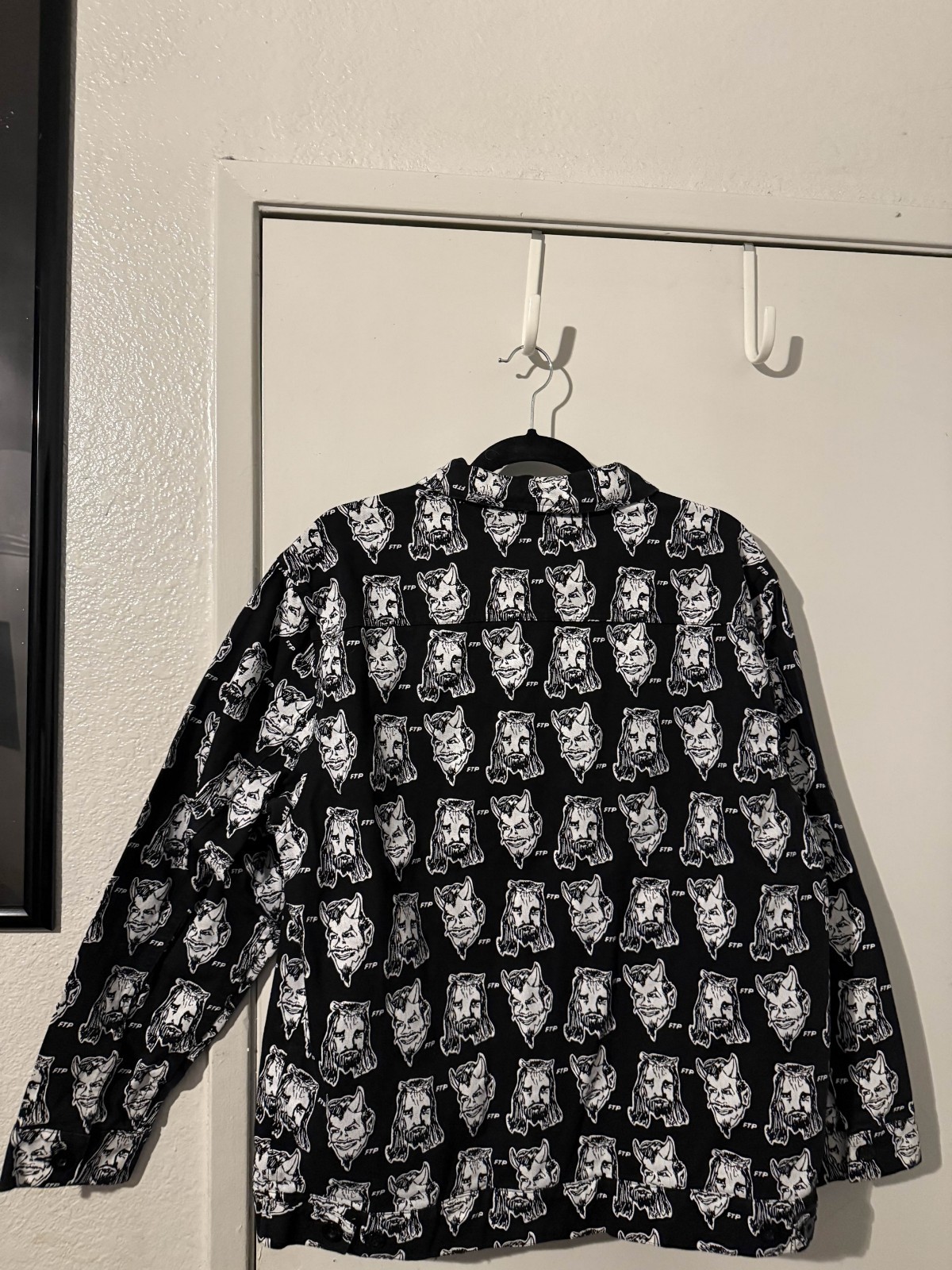 FTP Heaven Or Hell Work Jacket, Black (Size: Large)