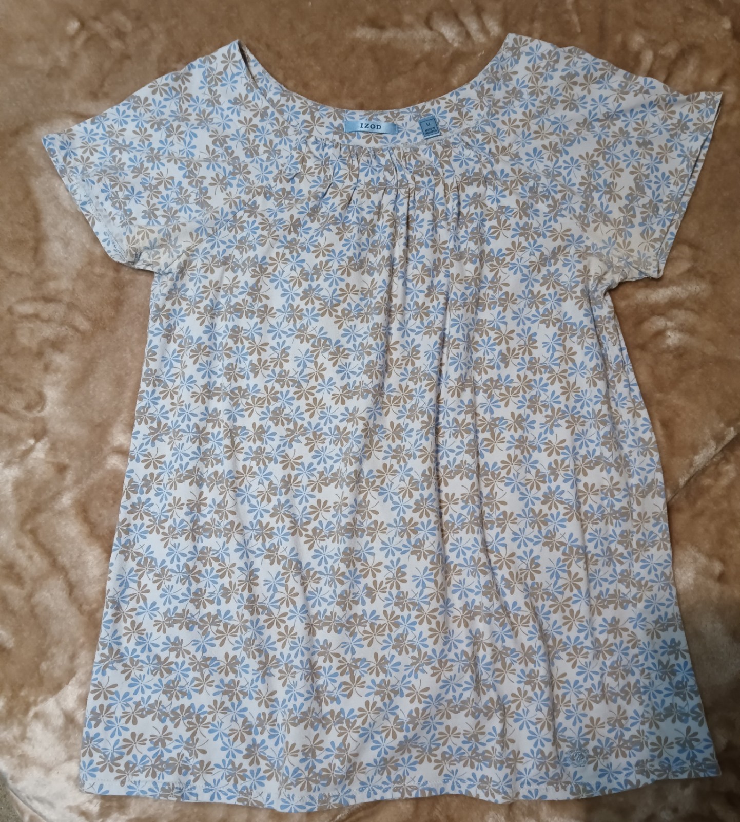 Lot of 5 ~Blouses Tops Shirts~ Size M Work Office Casual *Floral Solid Geometric
