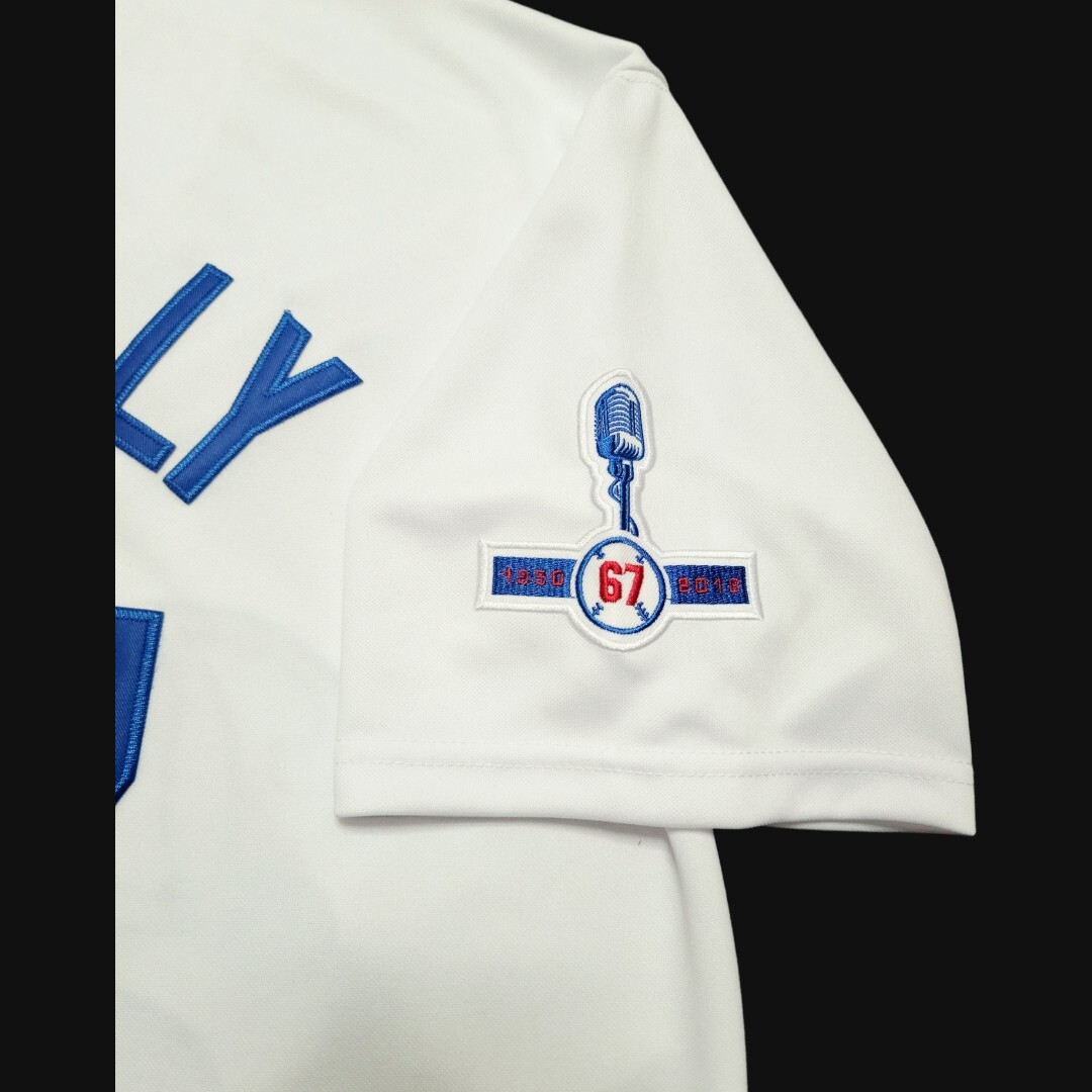 Vince Scully LA Dodgers Jersey VIN & 1950-2016 Sleeve Patch! NEW With Tags SALE!