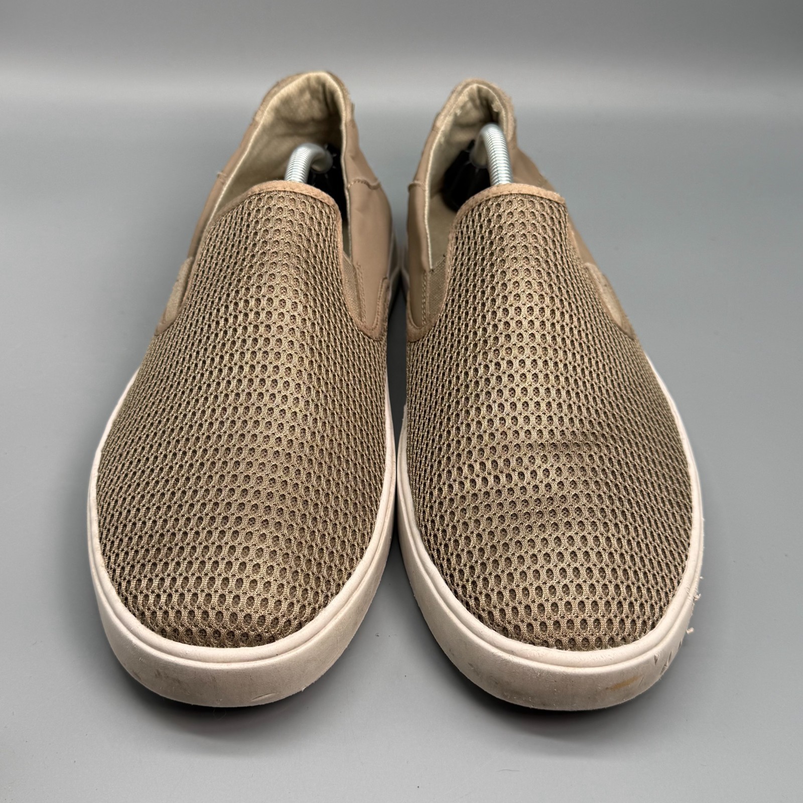 Olukai Lae‘ahi Mens 12 Clay Brown Breathable Lightweight Slip-On Casual Sneakers