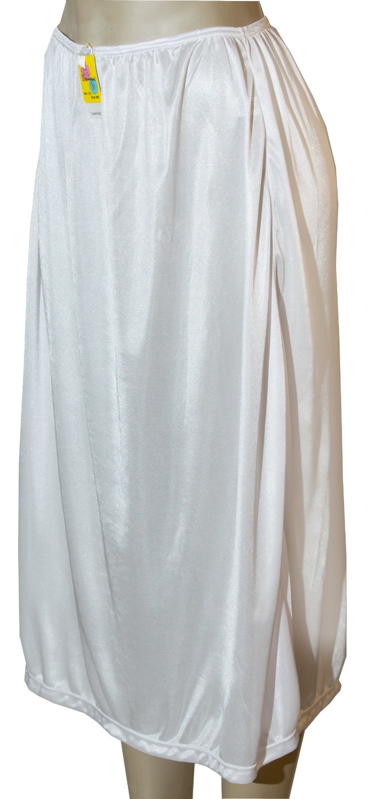 31″ Length Women Plain Long Half Slip Ladies 100% Polyester S M L XL 2X 3X 995