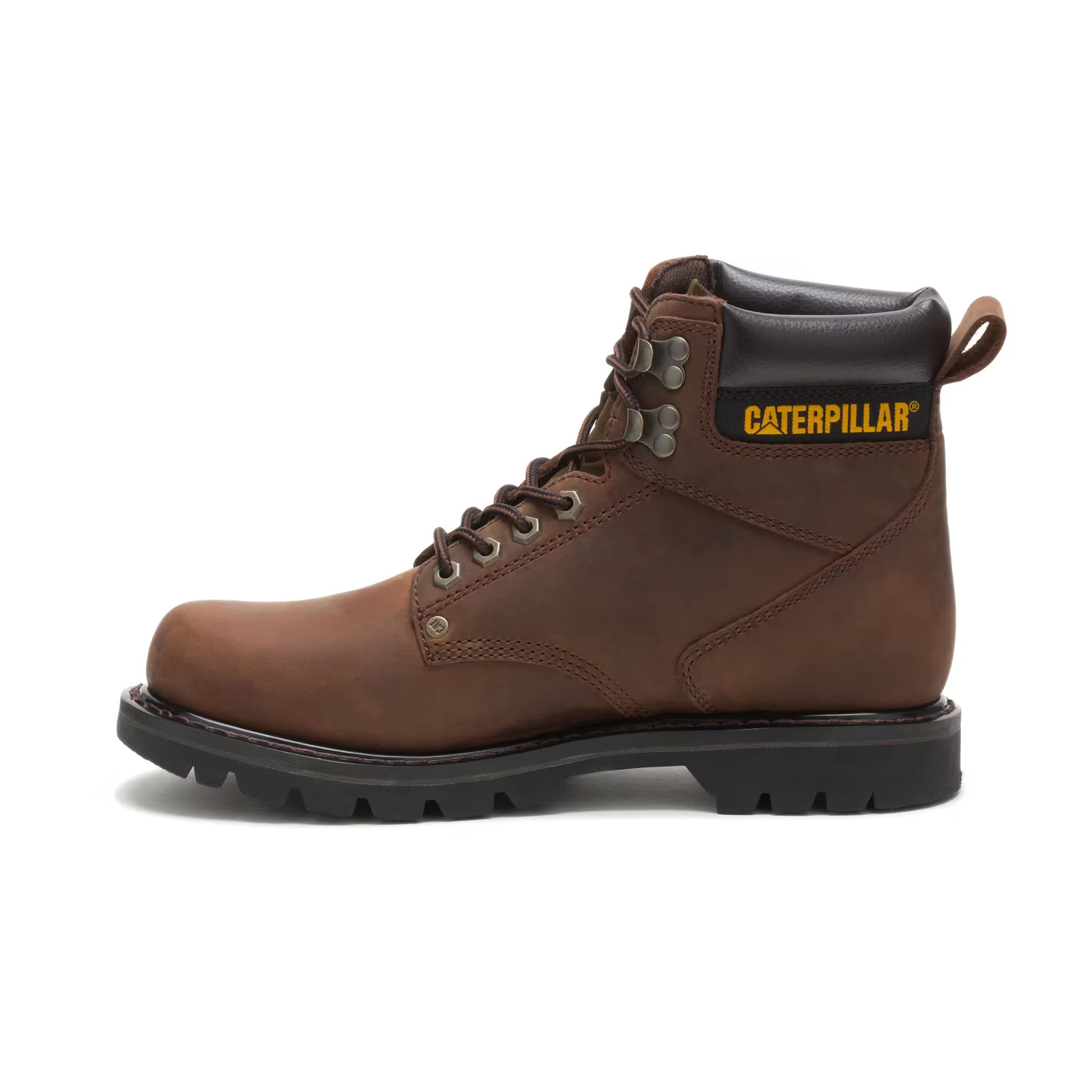 Caterpillar Men Second Shift Work Boot Work Boots Leather