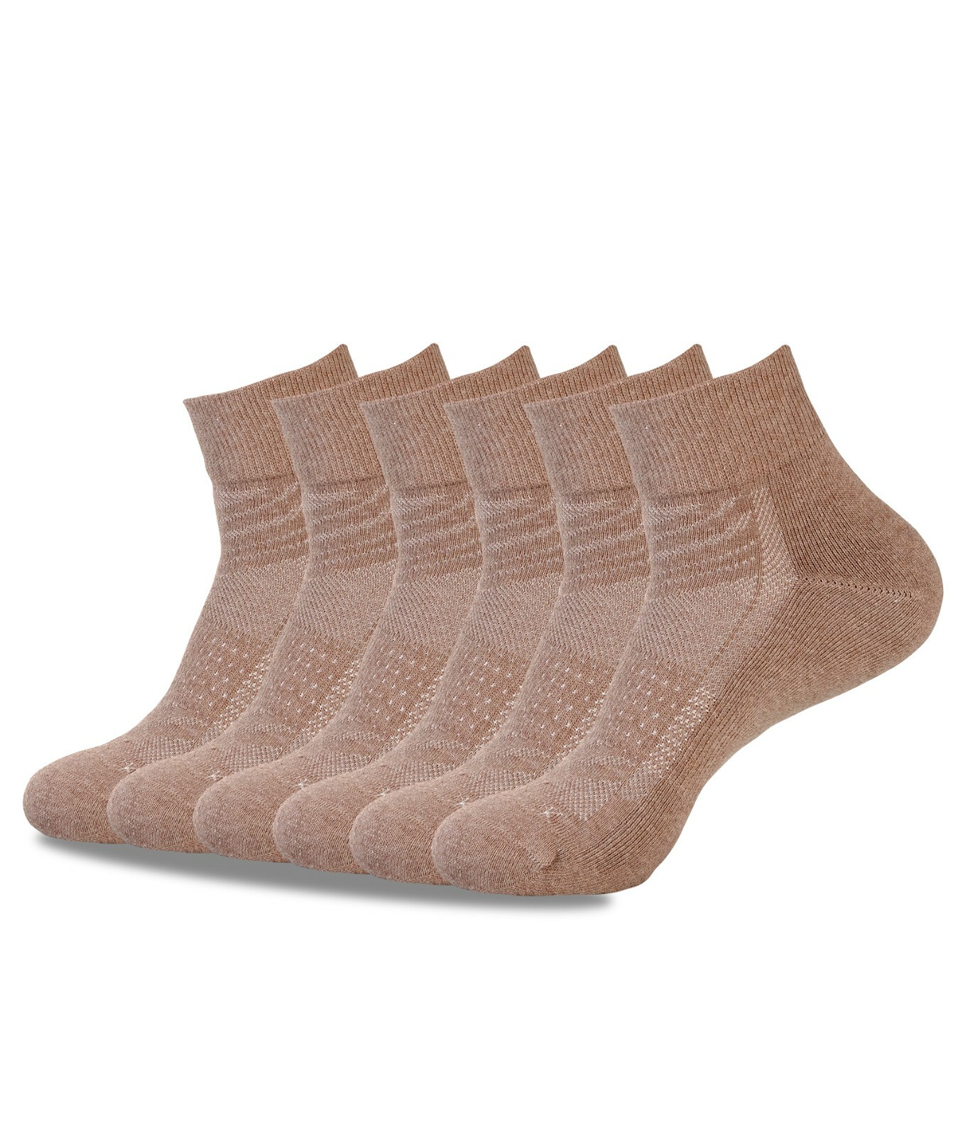 6 PAIR QUARTER CREW SOCKS ANKLE LOW CUT SUPER SOFT CUSHIONED COTTON ALL SIZES
