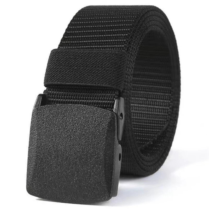 Men Casual Military Tactical Army Adjustable Quick Release Belts Pants Waistband