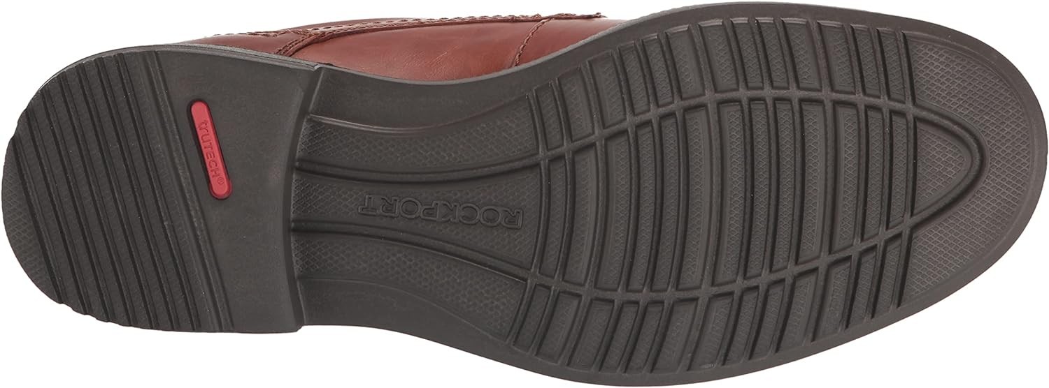 Rockport Men’s Berenger Plain Toe Oxford Tan 7.5W