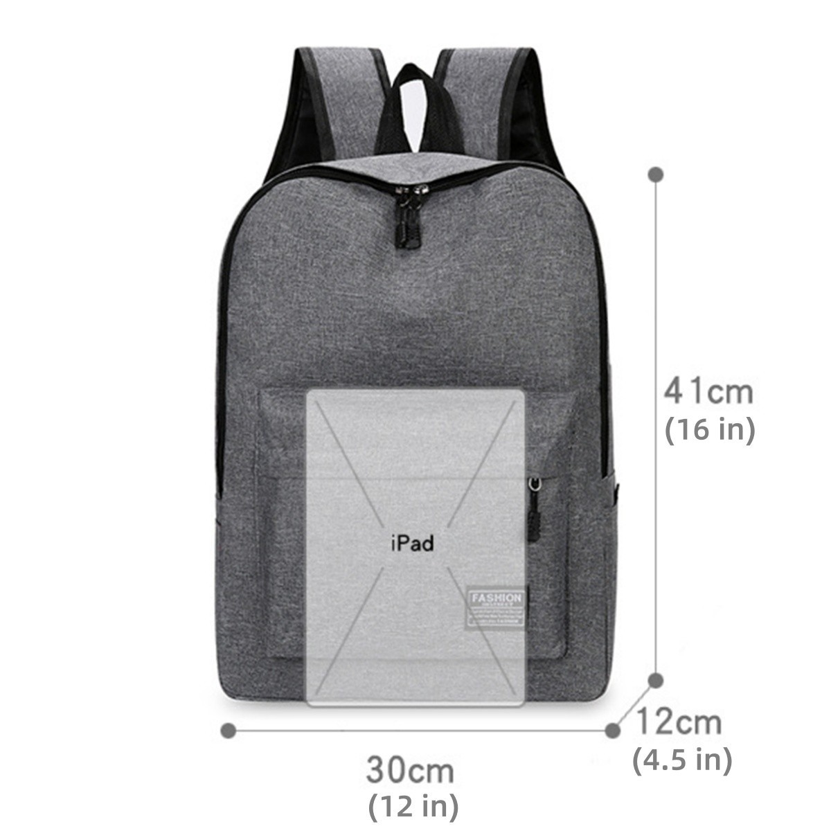 Men’s Nylon Backpack Laptop Travel School Business Casual Bookbag Daypack Bag US