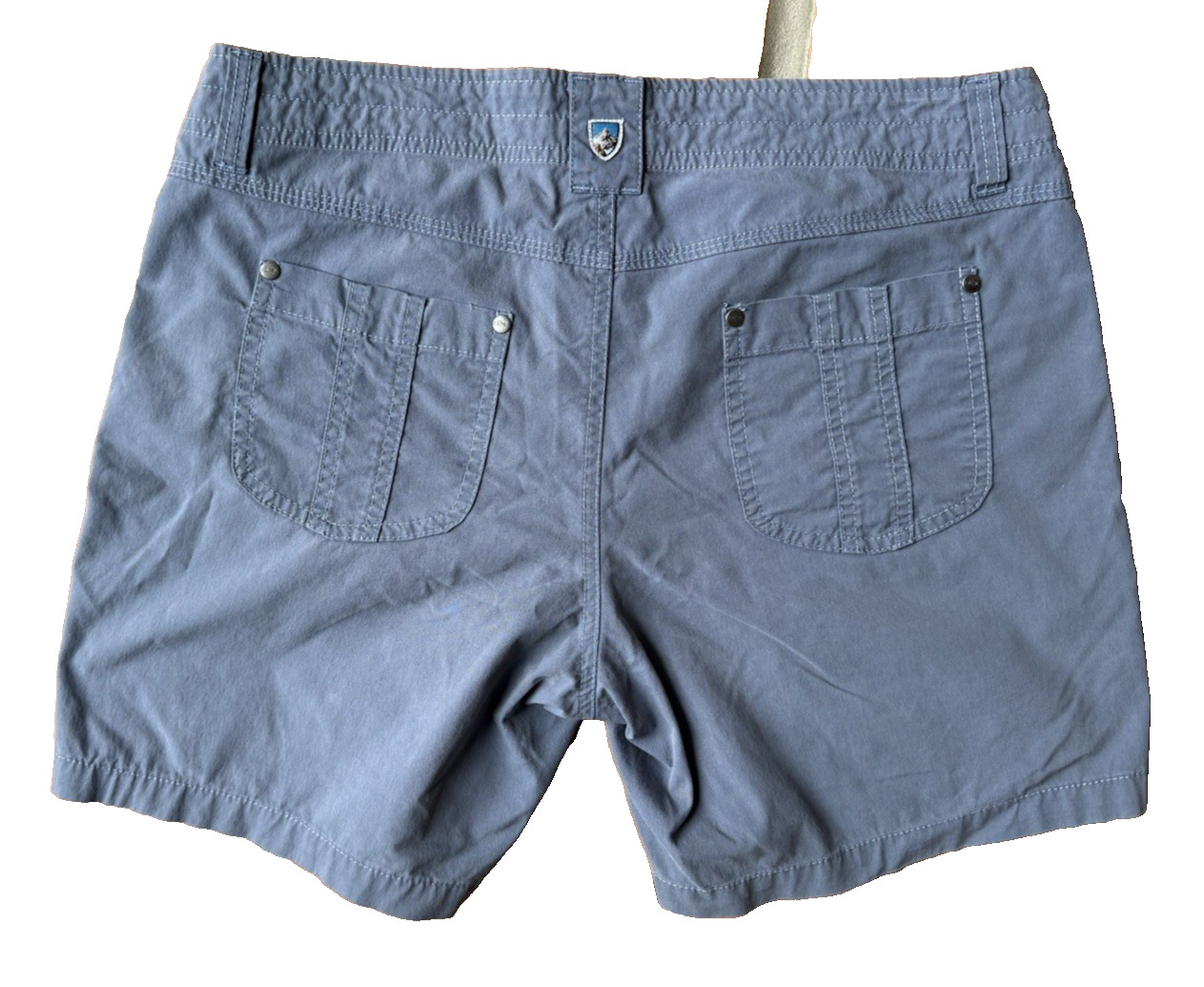 Kuhl Hiking Shorts Blue Size 8 Outdoor Camping Style #6078 Born in the Mountains