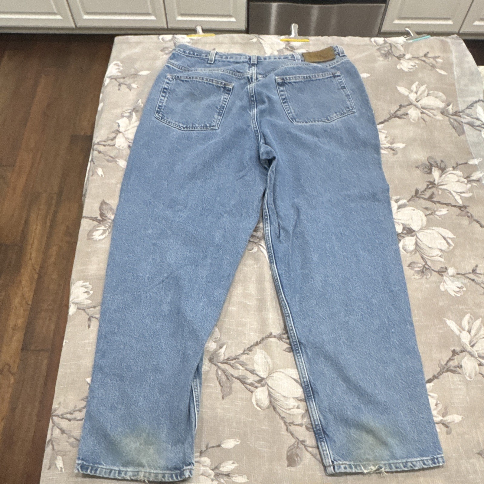 Calvin Klein Jeans Relaxed Straight Leg Jeans 38×30 100% cotton