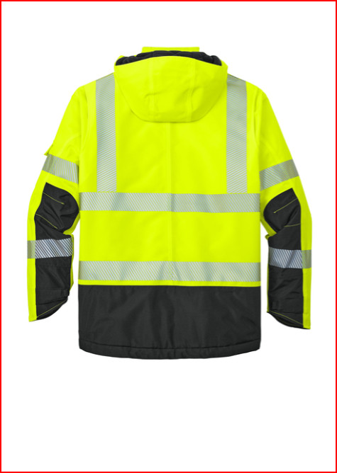 CT106694 Carhartt ANSI 107 Class 3 Waterproof Heavyweight Insulated Jac Large