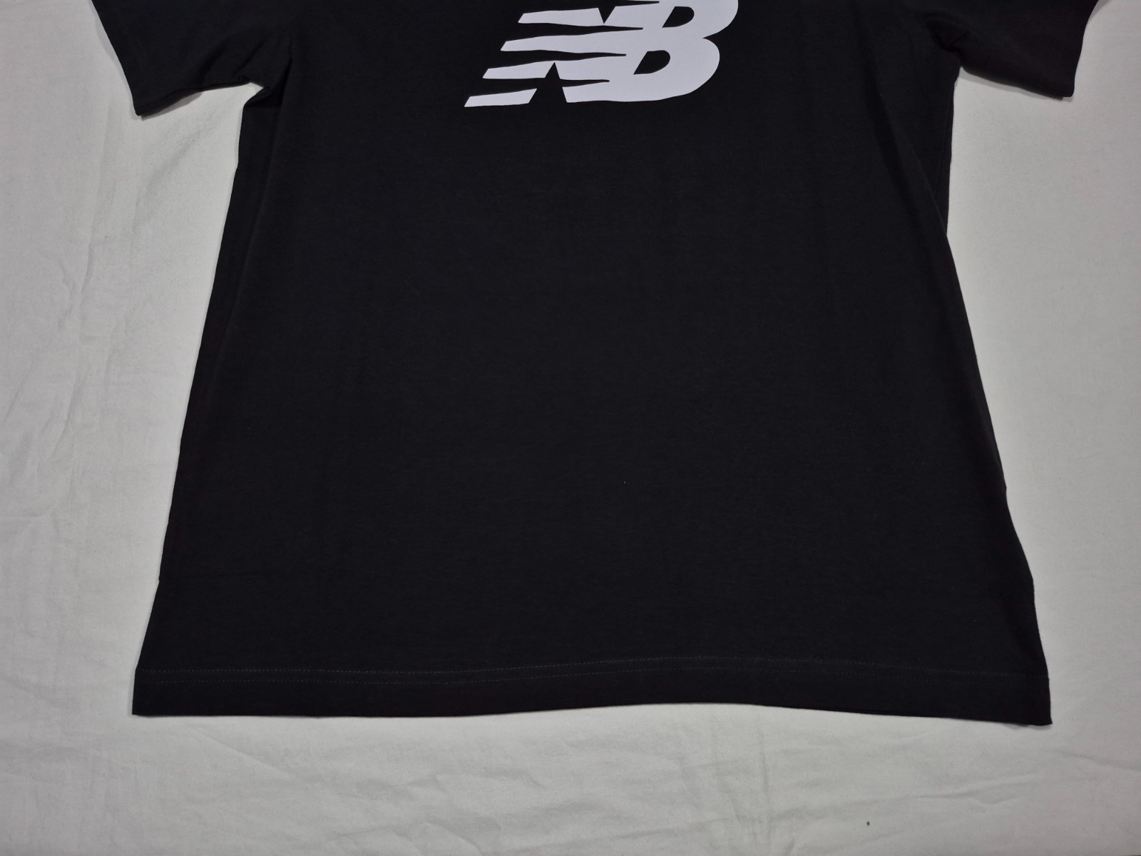 New Balance Men’s Black Color Logo Classi Sports Running Casual Cotton T-Shirt