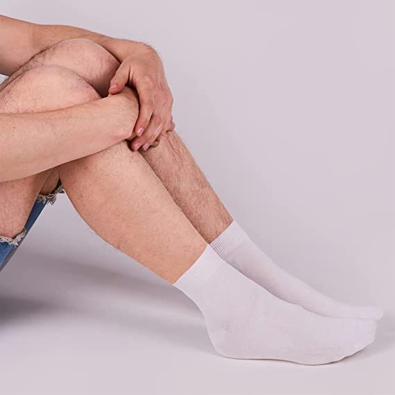 3-12 Pairs Mens Womens Ankle Socks Cotton Solid Low Cut High Quality Size 9-13