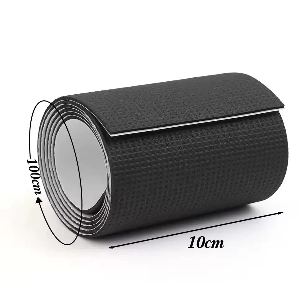 Self-Adhesive EVA Shoe Sole Repair Patch Black Rubber Anti-Slip Protector Pads