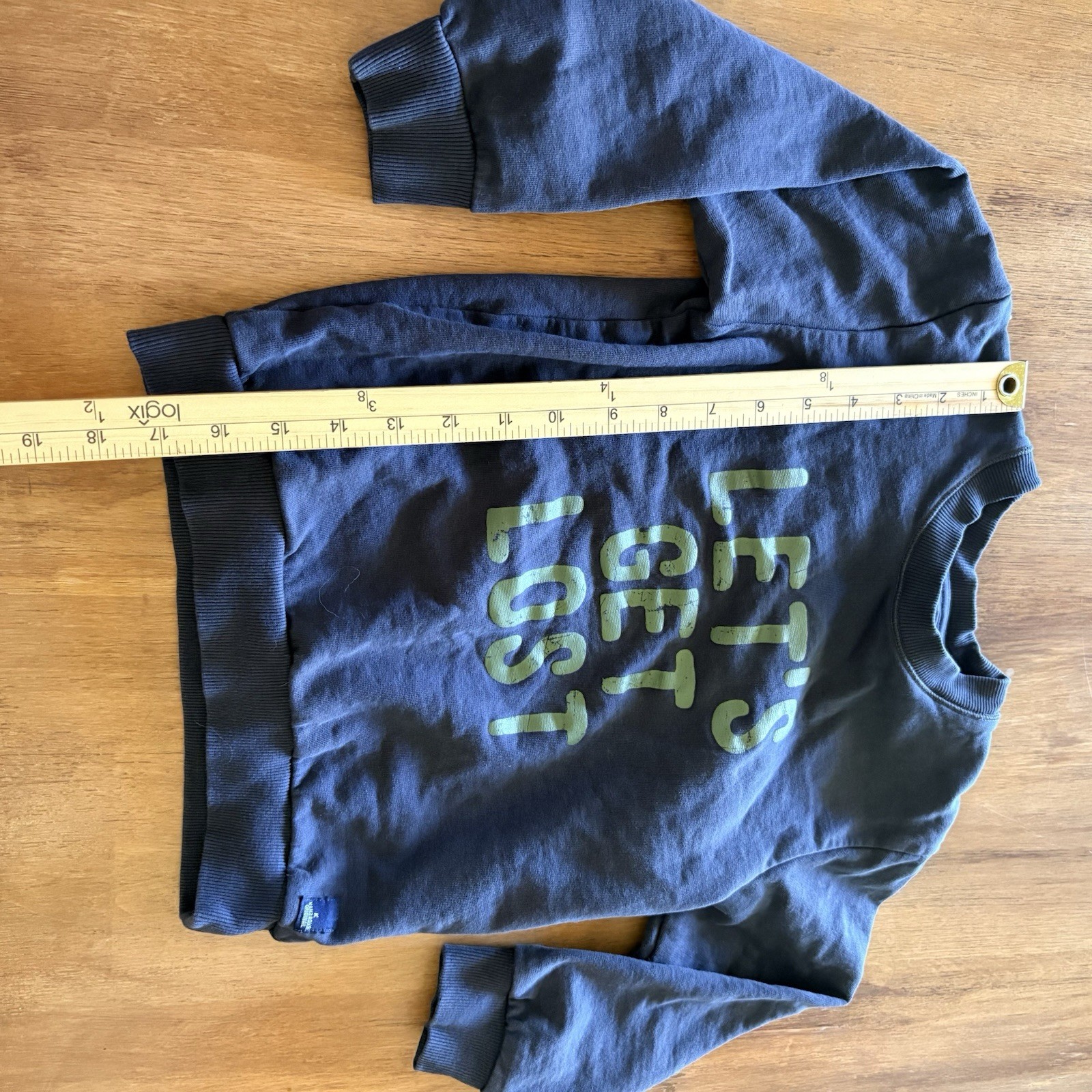 Kanz SweatshirtNavy Blue 100% Cotton Boys 6 Years 116 Germany European Boutique
