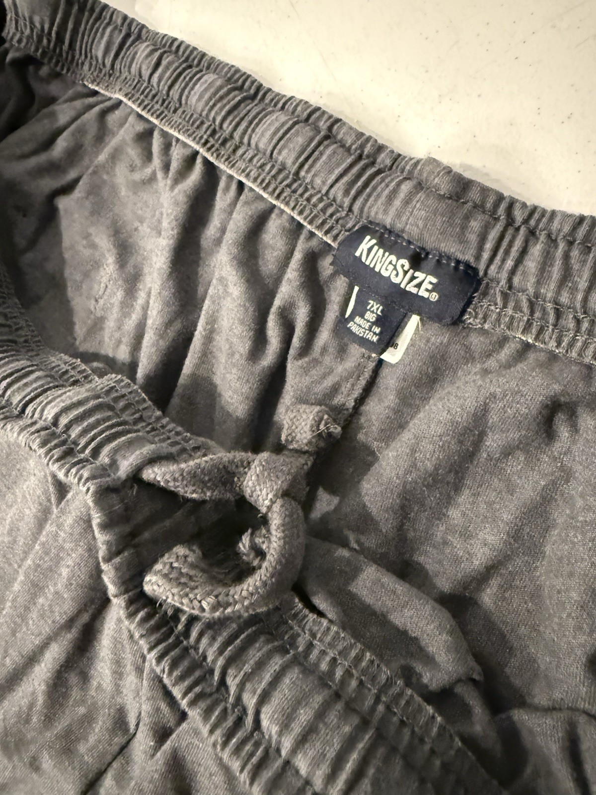 KingSize Men’s Shorts Size 7XL (56″ Waist) Elastic Waistband BIG & TALL Jersey