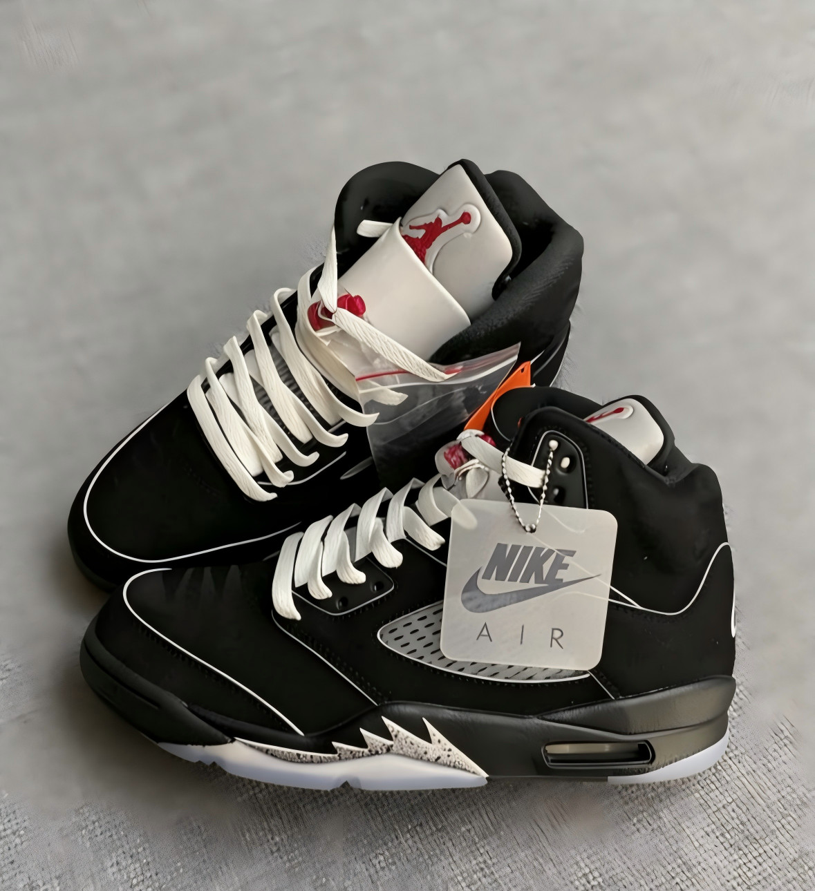Air Jordan 5 “BLACK METALLIC REIMAGINED” High Top Men’s Baketball Shoes