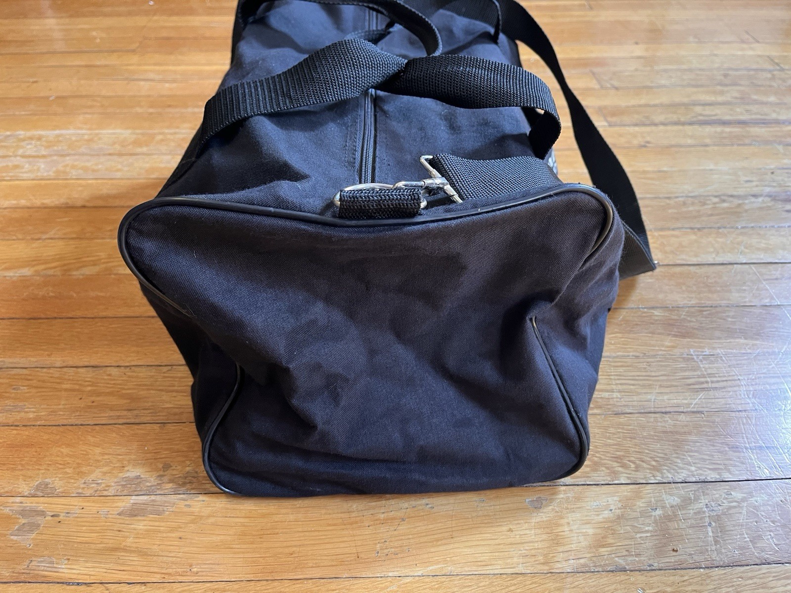 VINTAGE Maxell Blown Away Guy Duffel Bag Black Frequent Buyer Program