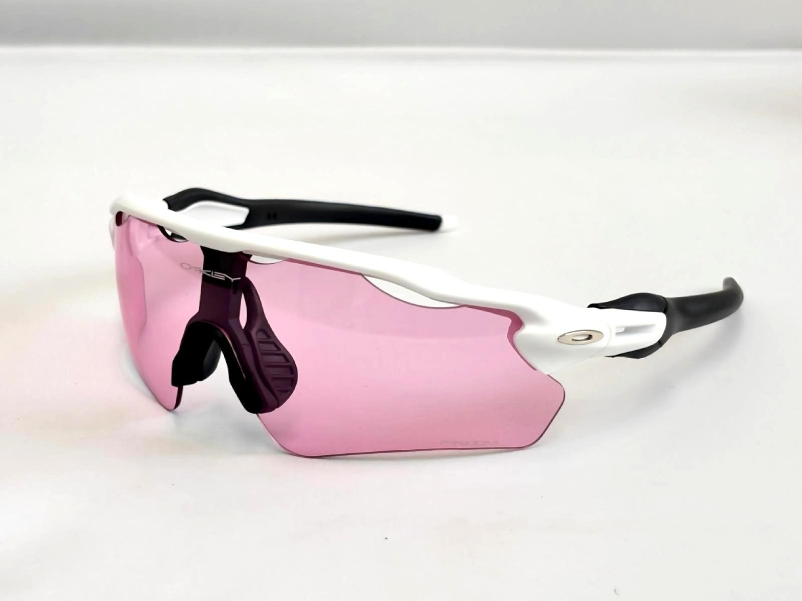 Oakley Radar EV Patn OO9208 Sunglasses white Frame Foot Pink Polarization