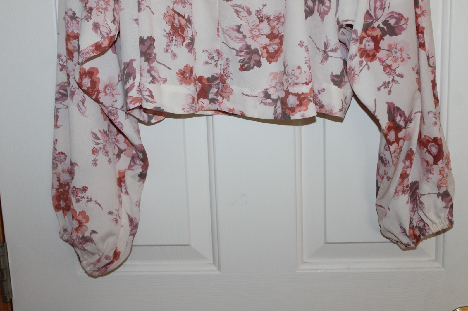 Christy Dawn Sophie Top NWT Cropped Floral Romantic Prairie Cottagecore Boho M/L